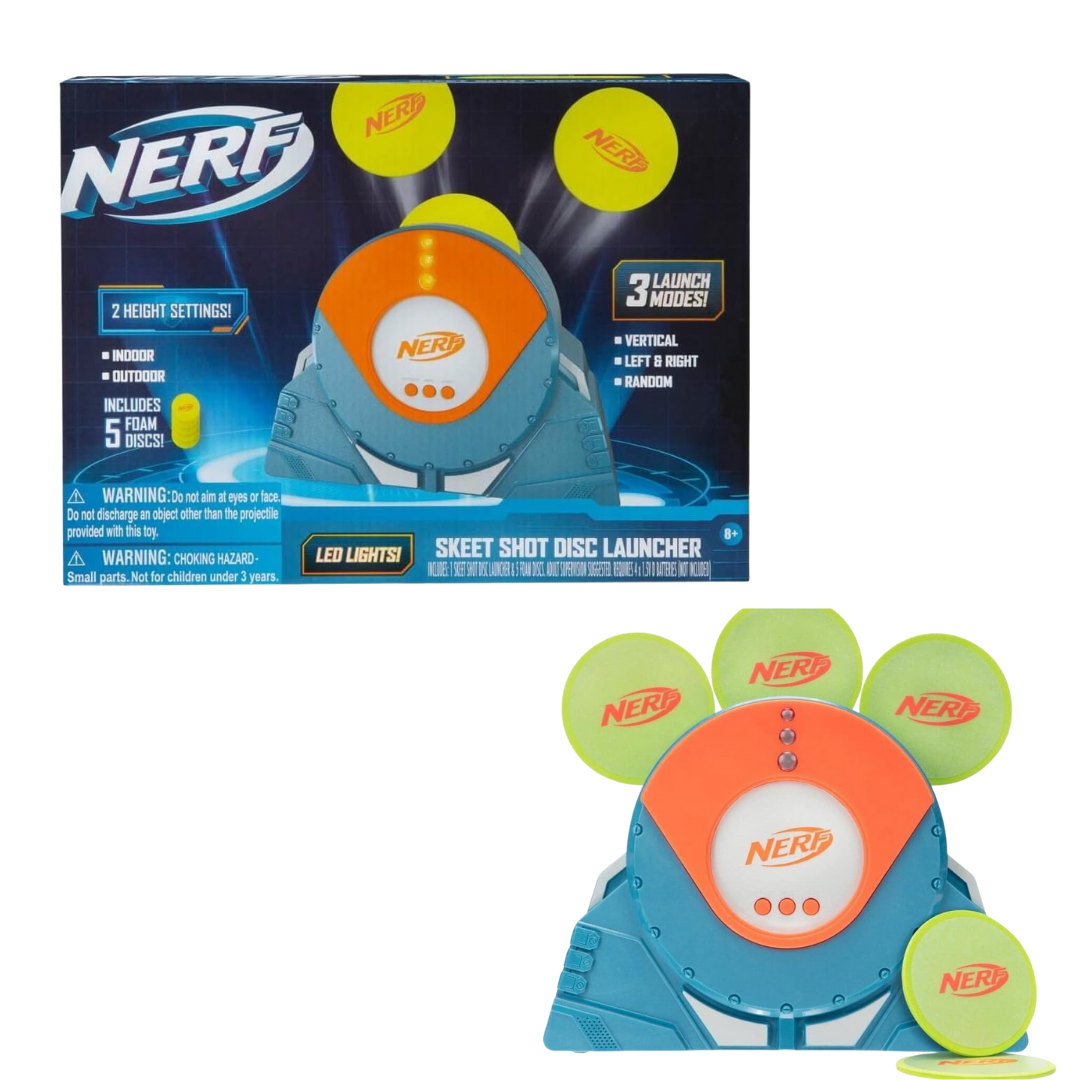 Hasbro NERF დისკის გამშვები სამიზნე